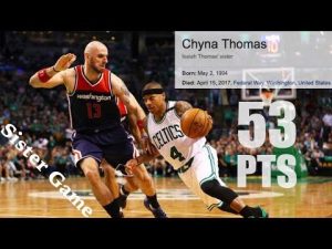 Isaiah Thomas Full Highlights 2017 Game 2 vs Wizards - Historic 53 Pts