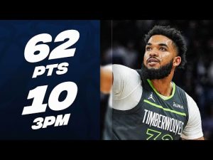 EVERY POINT From Karl-Anthony Towns' 62-PT CAREER-HIGH Performance! 🔥 | January 22, 2024