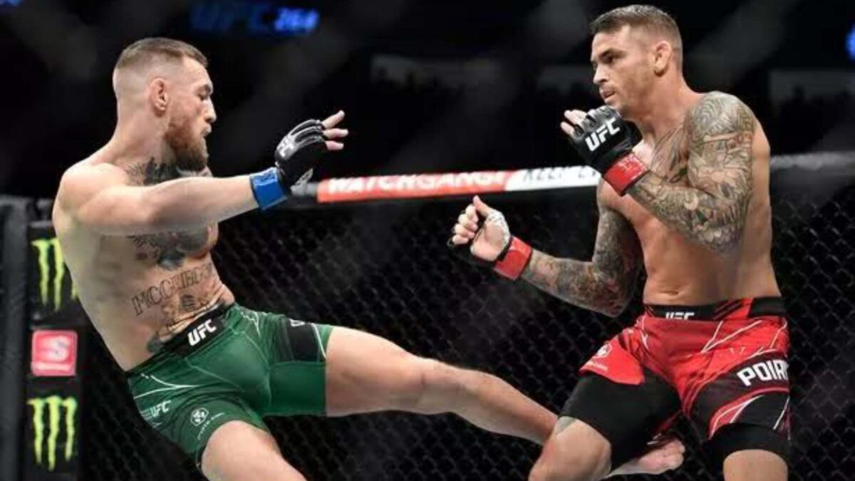 Conor McGregor's last fight ahead of his injury against Dustin Poirier