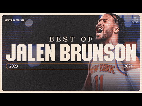 Jalen Brunson's best plays of 2023-2024 | New York Knicks