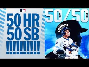 50/50!! Shohei Ohtani makes history with the FIRST-EVER 50-HR/50-SB SEASON! | 大谷翔平ハイライト