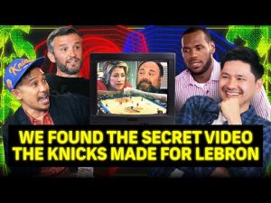 We Found the Secret Tape the Knicks Made for LeBron | PTFO