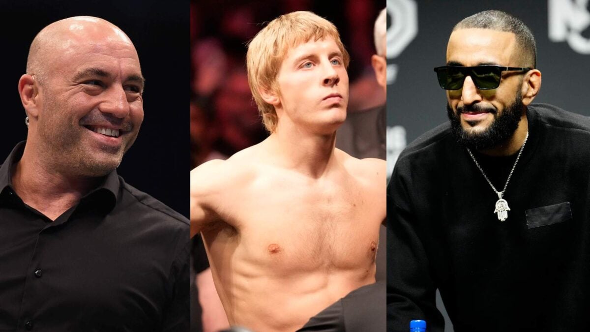 Joe Rogan and Belal Muhammad on Paddy Pimblett