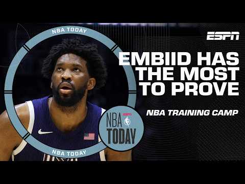 Tim Legler says Joel Embiid has the most to prove headed into NBA training camp 👀 | NBA Today