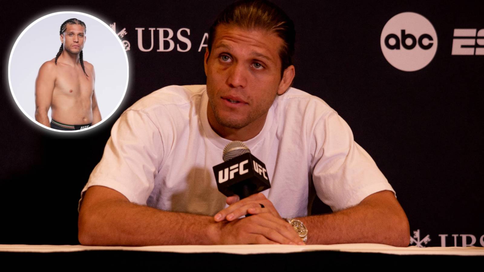 Brian Ortega goes viral for his pre-fight shoot images