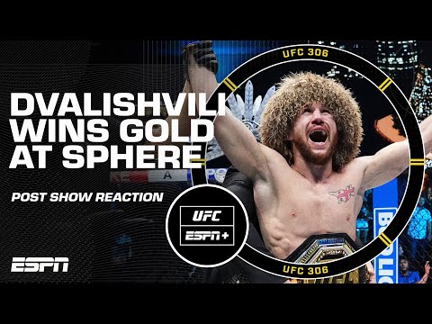 Reaction to Merab Dvalishvili defeating Sean O’Malley at Noche UFC | UFC 306 Post Show