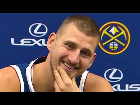 Nikola Jokic Reacts To New Goatee, Russell Westbrook Signing At Nuggets Media Day