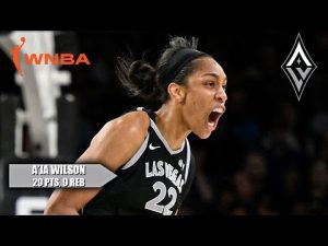 A’ja Wilson becomes 1st WNBA player to score 1,000 PTS in a season 👏 | WNBA on ESPN