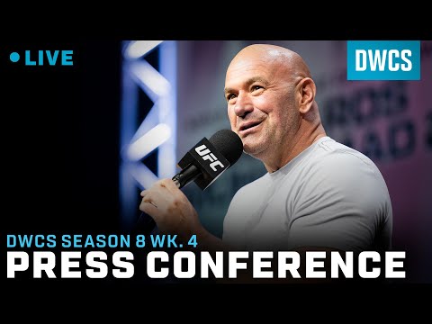 🔵 DWCS: Post-Fight Press Conference | Season 8 - Week 4