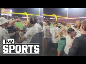 NBA Star Derrick White Whacked In Head During Melee At CU Vs. CSU Game | TMZ Sports