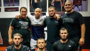 Team Khabib at AKA gym