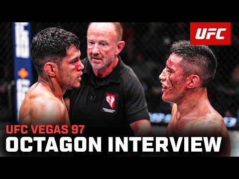 Gabriel Santos Octagon Interview | UFC Vegas 97