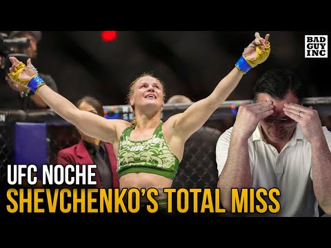 Valentina Shevchenko’s Complete Miss at UFC Noche…