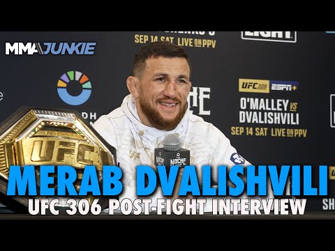 Merab Dvalishvili 'Forgives' Sean O'Malley, Talks Tim Welch, Herb Dean, Umar Nurmagomedov | UFC 306