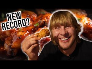 Paddy The Baddy Breaks Chicken Wing Record At His Favorite Restaurant