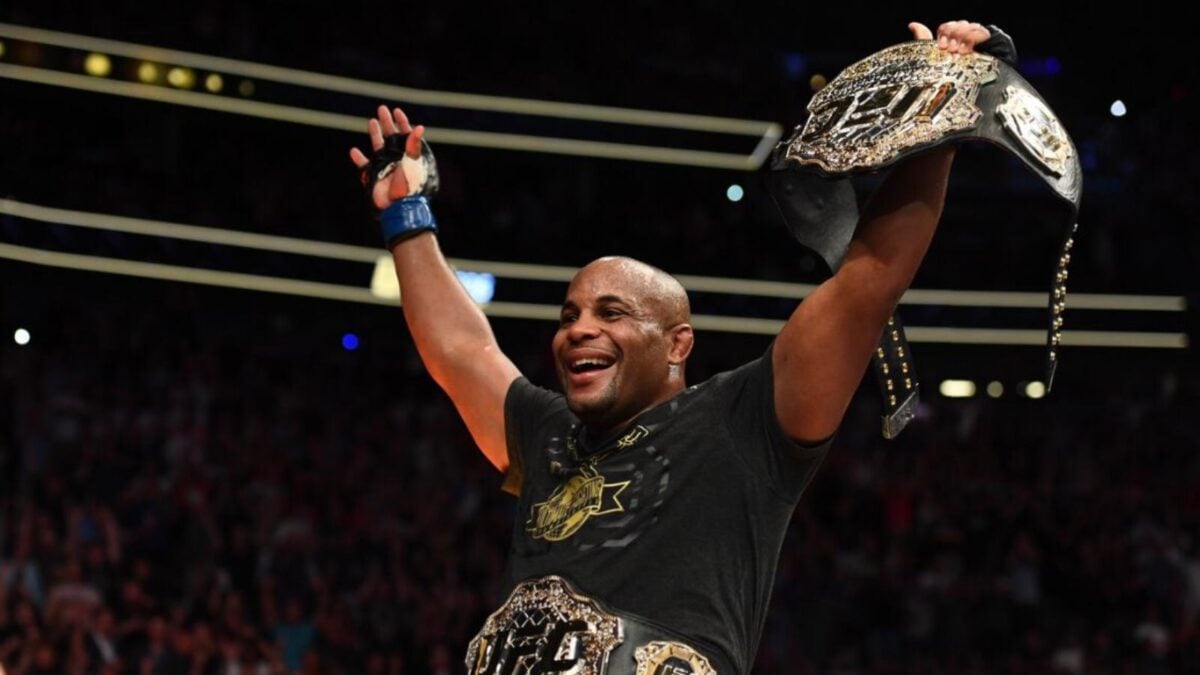 Daniel Cormier double champion 