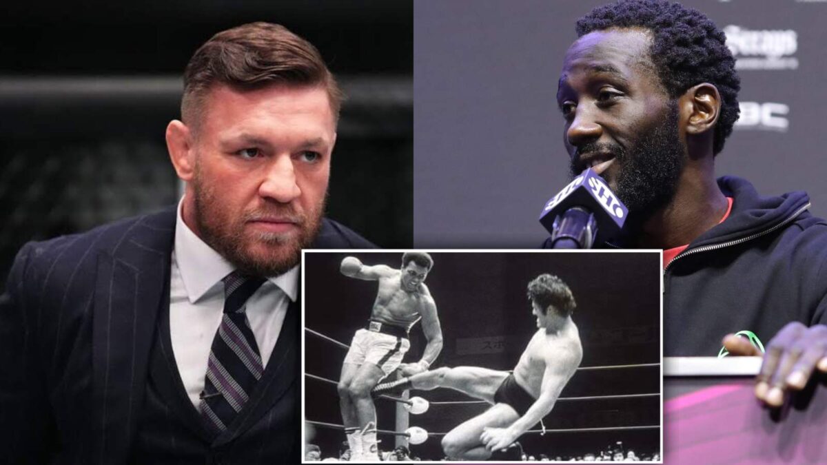 Terence Crawford gives an example from history on why he doesn't want to fight Conor McGregor