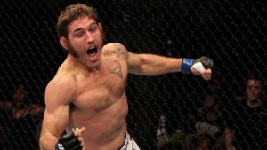 Tom Lawlor fighting in UFC