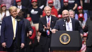 Donald Trump and Dana White