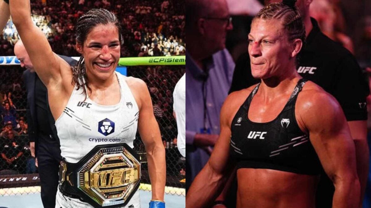 Julianna Pena and Kayla Harrison