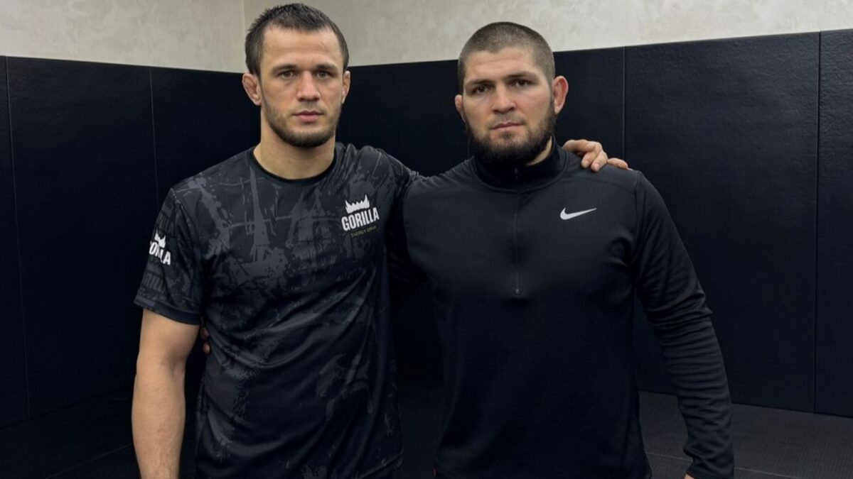 Usman Nurmagomedov and Khabib Nurmagomedov together