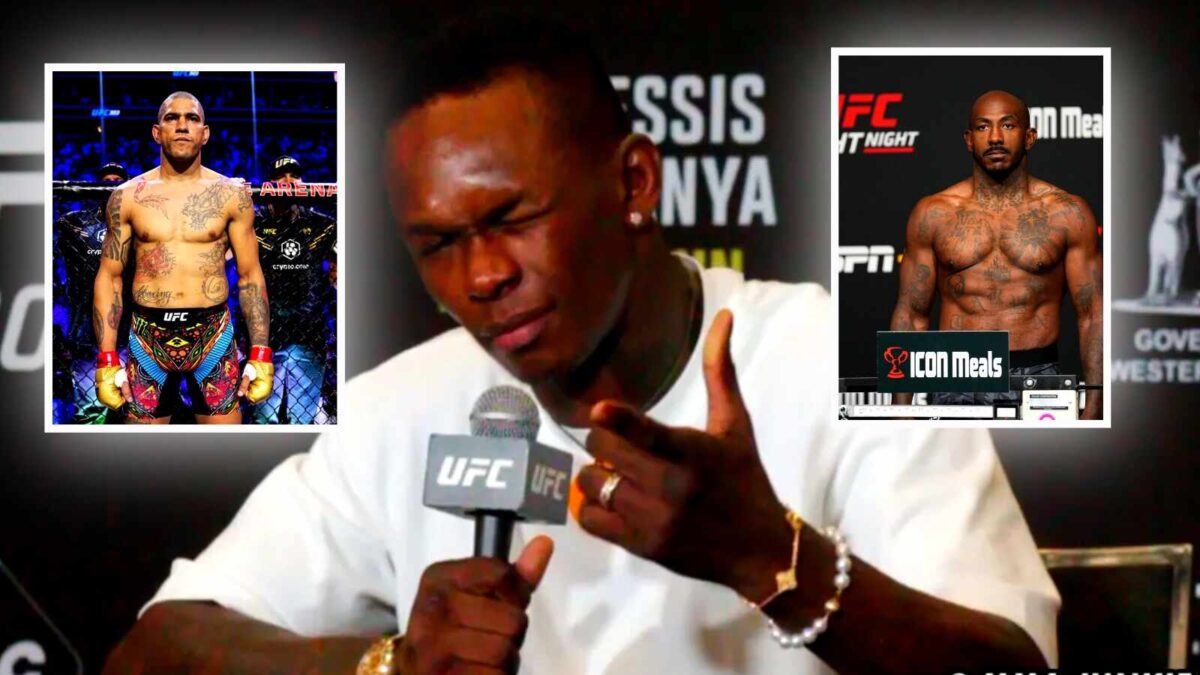 Israel Adesanya sees Alex Pereira winning against Khalil Rountree