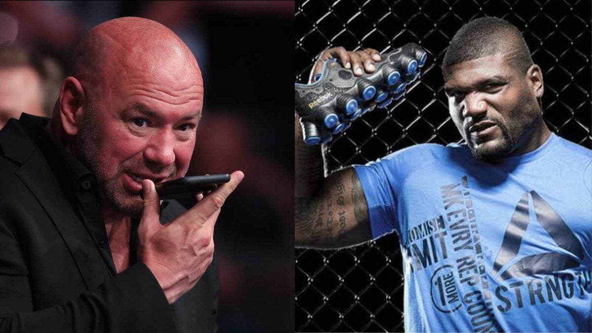 Rampage Jackson blames Dana White for taking his Reebok deal