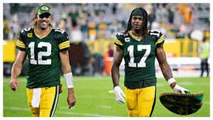 Aaron Rodgers and Davante Adams