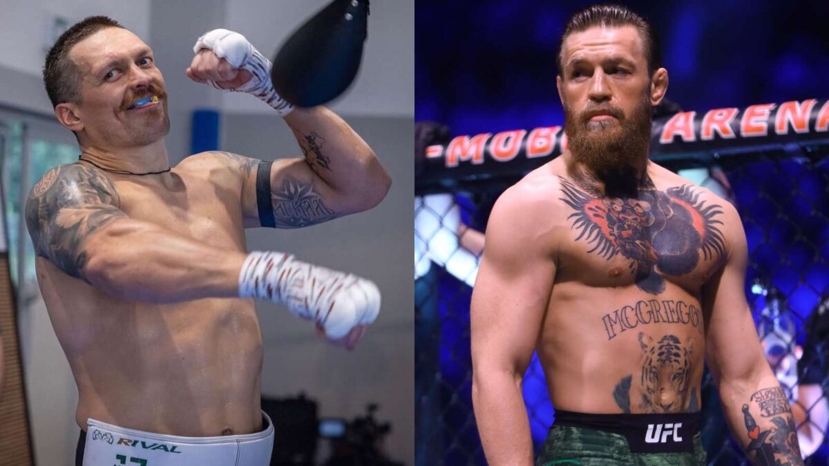 Oleksandr Usyk is ready to fight Conor McGregor