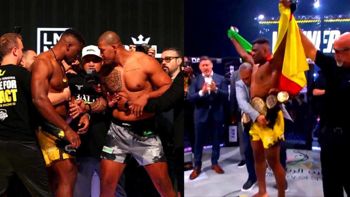 Fans react to Francis Ngannou's ‘Battle of the Giants’ win