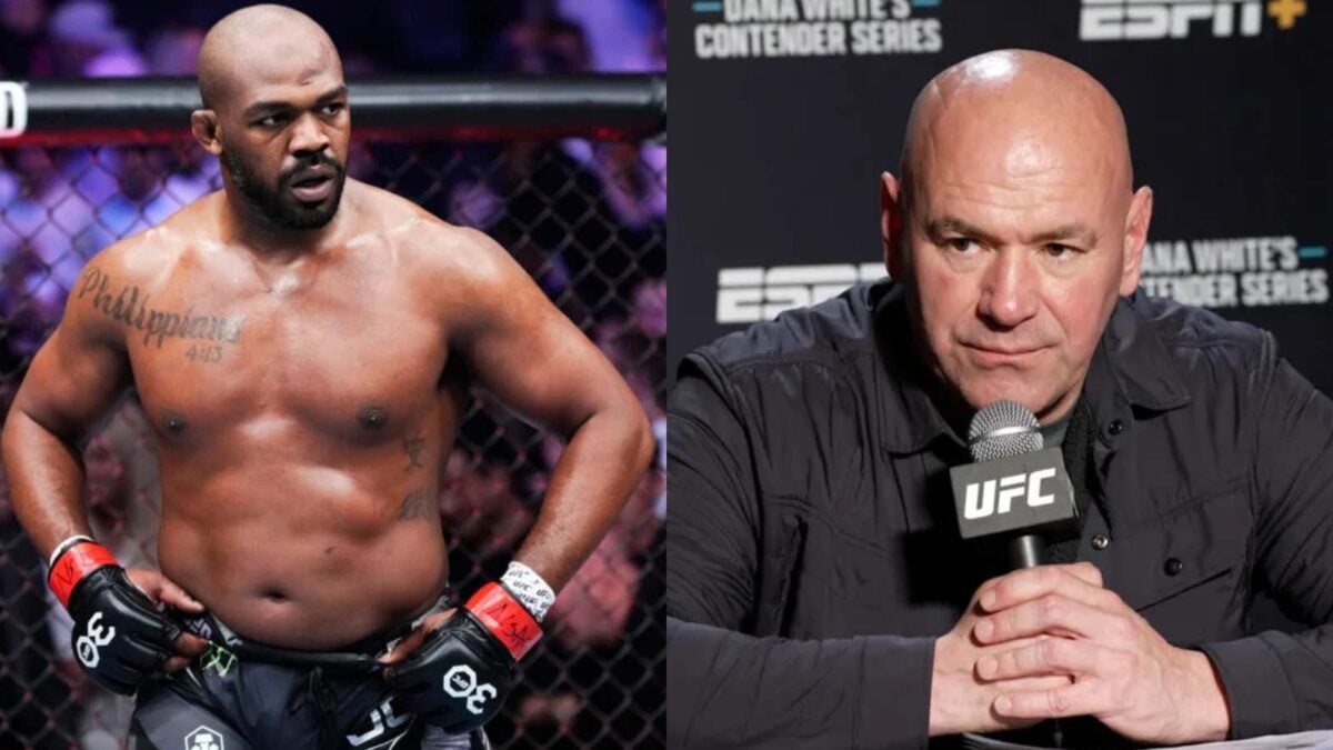 Dana White offers only one choice to Jon jones