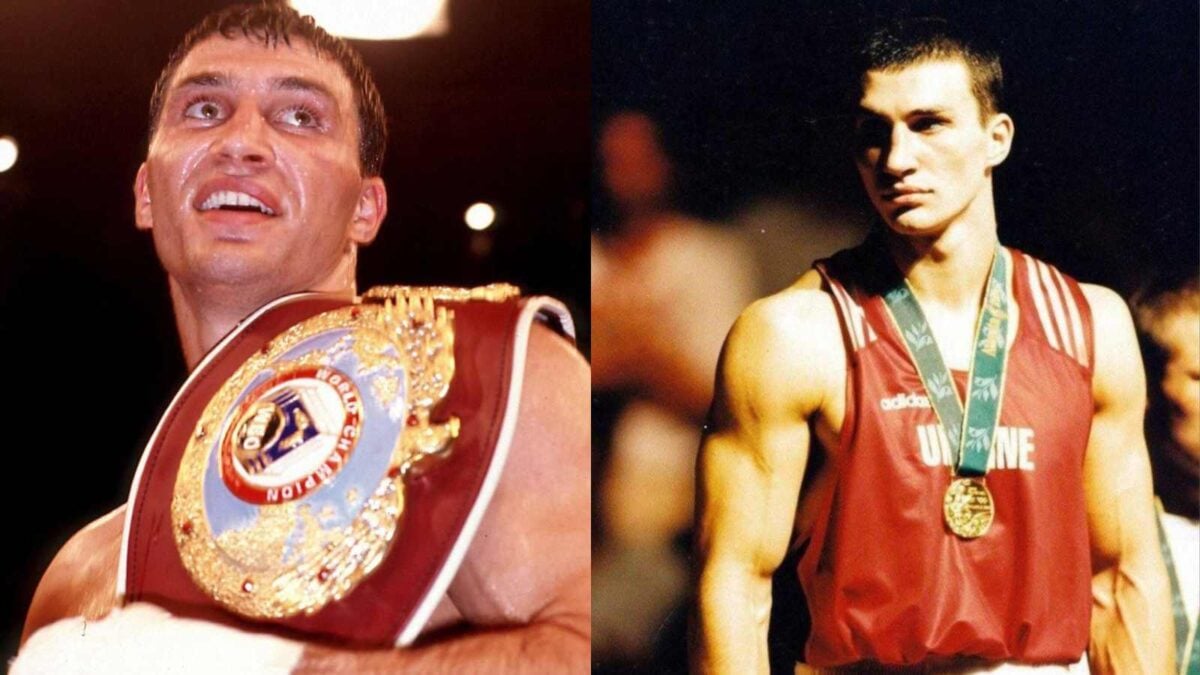 Wladimir Klitschko in his amateur and professional boxing days