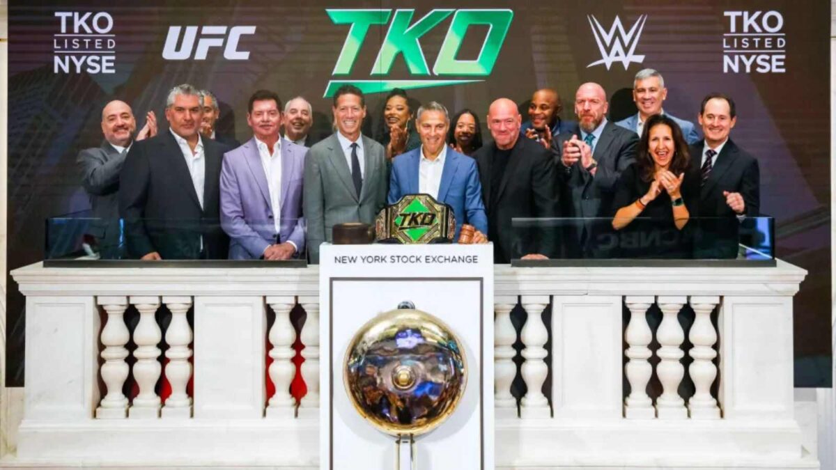 WWE and the UFC merge under TKO at NYSE 