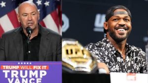 Jon Jones talks about Dana White and Donald Trump's relationship