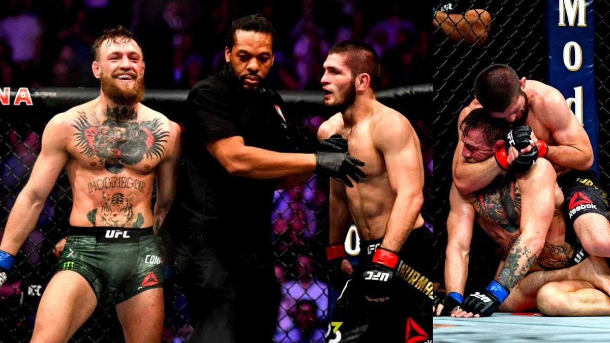 Khabib Nurmagomedov disses UFC rival Conor McGregor with memory of defeat