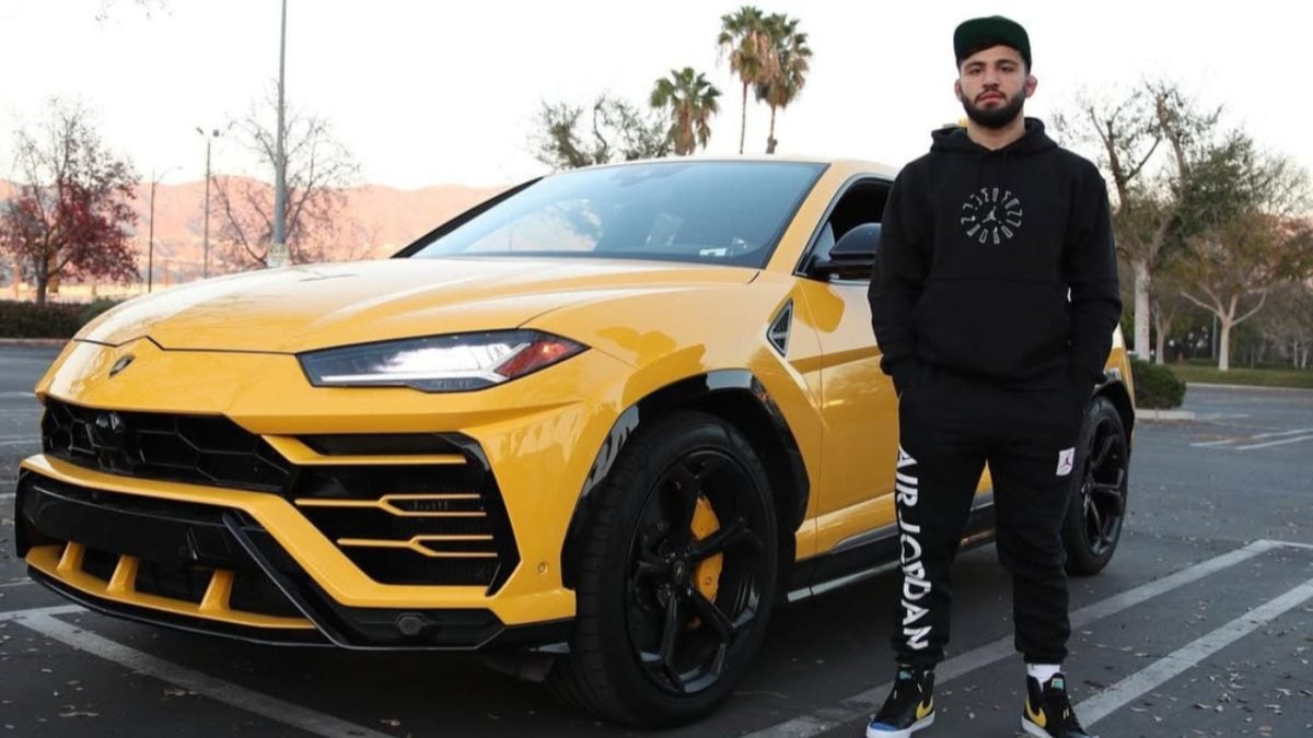 Arman Tsarukyan with his favorite car