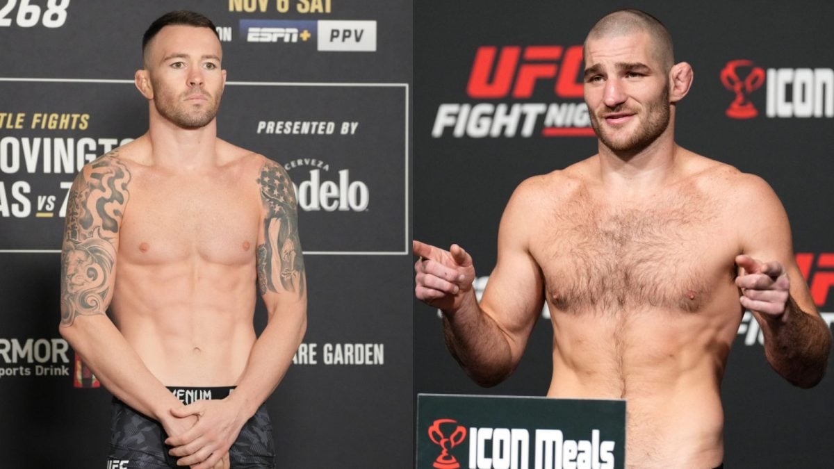 The heated rivalry between Colby Covington and Sean Strickland 